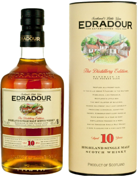 NV-Edradour Whisky 10 Years