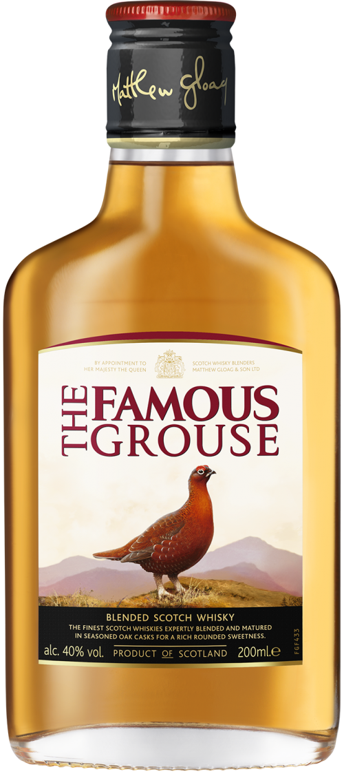 NV-Famouse Grouse Whisky Zakflacon