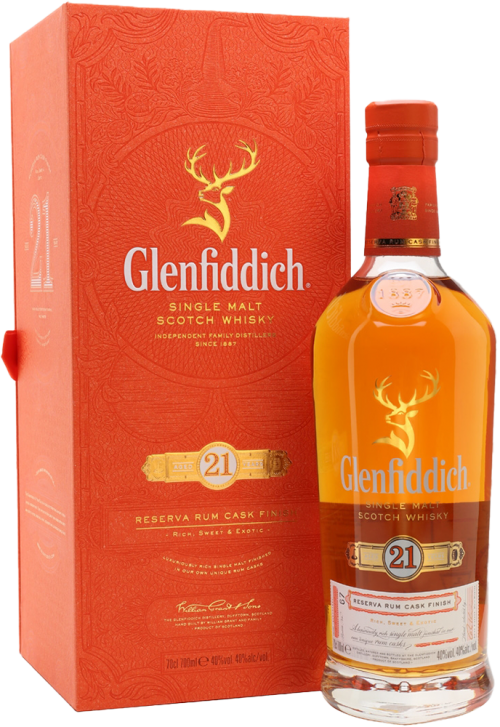 NV-Glenfiddich Whisky 21 Years
