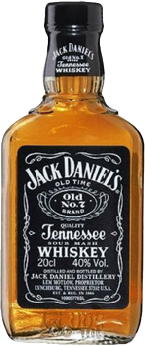NV-Jack Daniels Kentucky Whisky Zakflacon