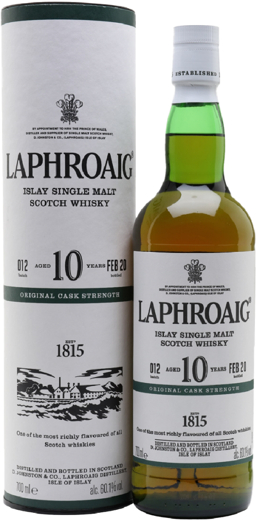 NV-Laphroaig Whisky 10 Years