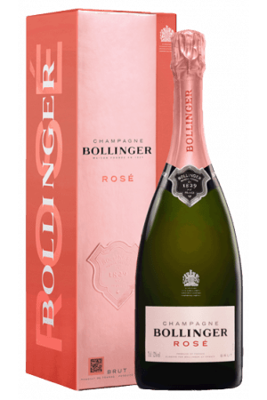 NV-Bollinger Champagne Brut Rose (Giftpack)