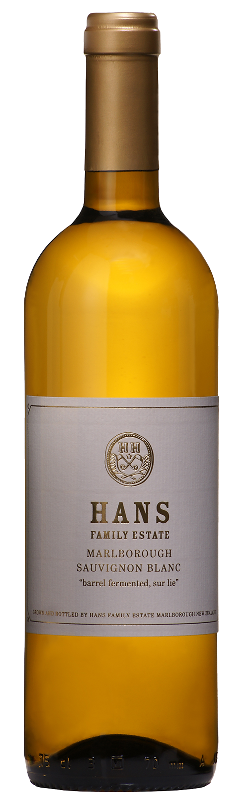 2018-Hans Herzog Marlborough Sauvignon Blanc Sur Lie Barrel Fermented White (Ongefilterd)