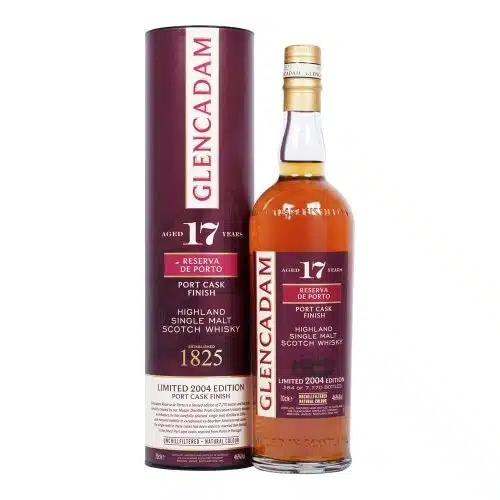 NV-Glencadam 17YO Highland Single Malt Whisky 2004 Port Cask Finish