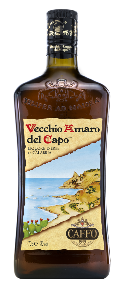 NV-Vecchio Amaro del Capo Liquore d'erbe di Calabria zakflacon