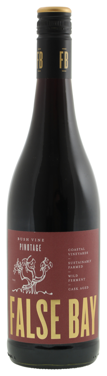 2022-False Bay Bush Vine Pinotage Red