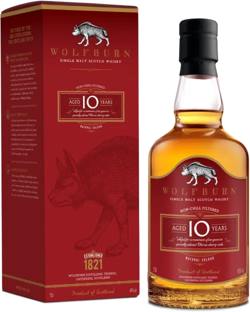 NV-Wolfburn 10y Single Malt Whisky Oloroso Sherry Cask