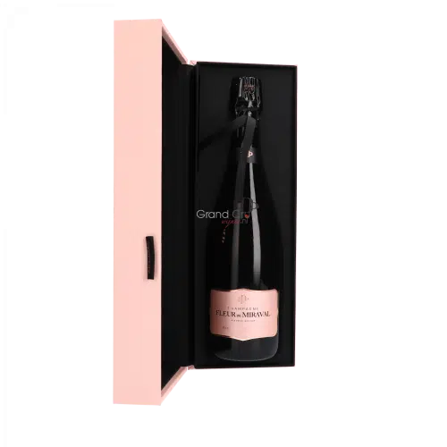 NV-Chateau Miraval Fleur De Miraval a le Mesnil-sur-Oger (giftpack is verkleurd)