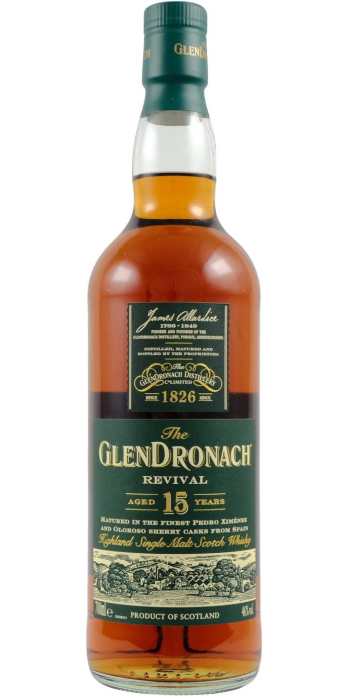 NV-The Glendronach Whisky 15 Years revival