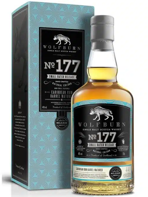 NV-Wolfburn Small Batch no. 177 Caribbean Rum Cask Finish