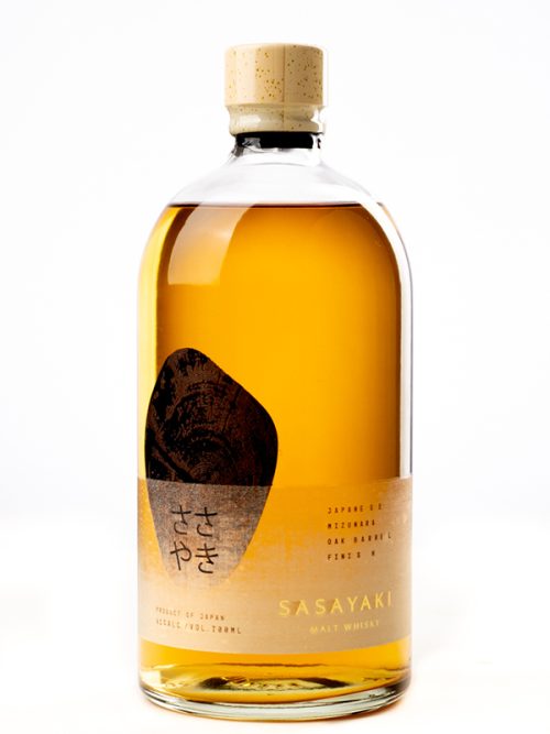 NV-Sasayaki Japanese Malt Whisky Mizunara Oak Finish