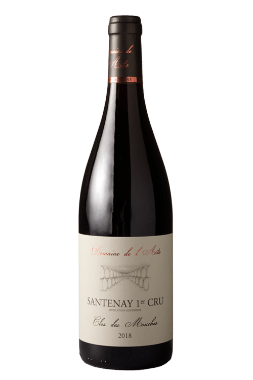 2021-De l'Aste Santenay 1er Cru Clos de Mouches Bourgogne Rouge