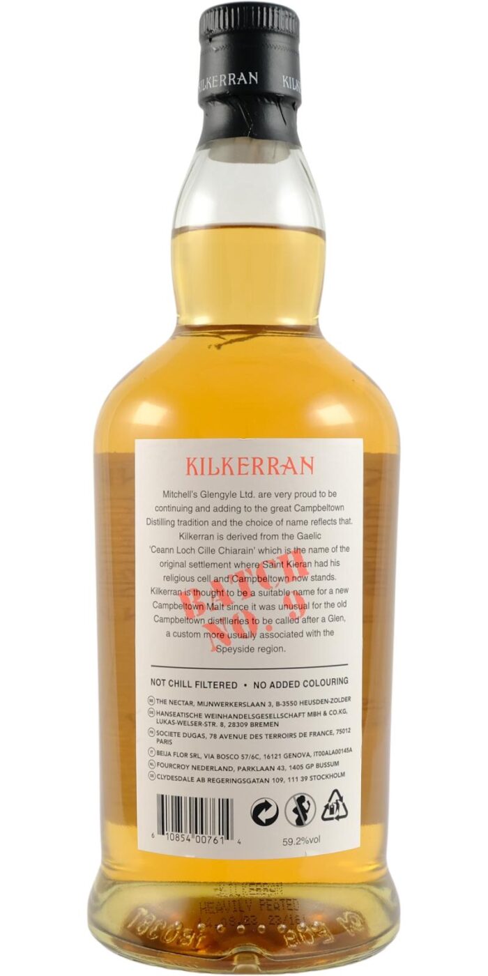 NV-Kilkerran Cambeltown Heavily Peated Batch #9