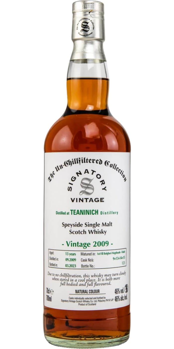 2009-Signatory Teaninich 13 YO - The Unchillfiltered Collection