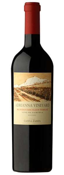 2018-Catena Zapata Adrianna Vineyard Mundus Baccilus Terrae Tinto