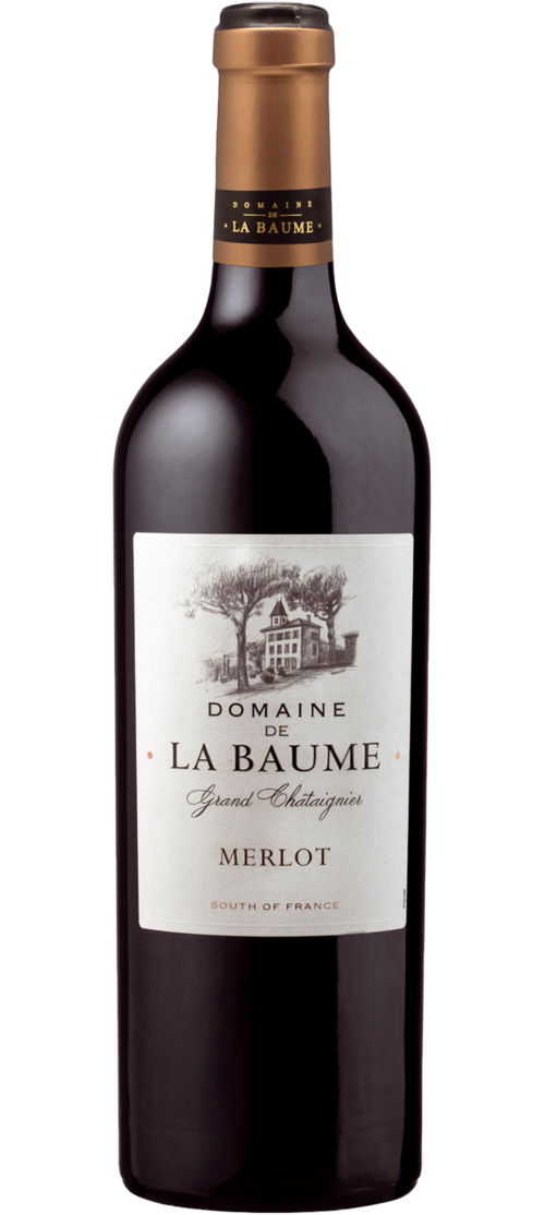 2021-La Baume Merlot Grand Chataignier Rouge