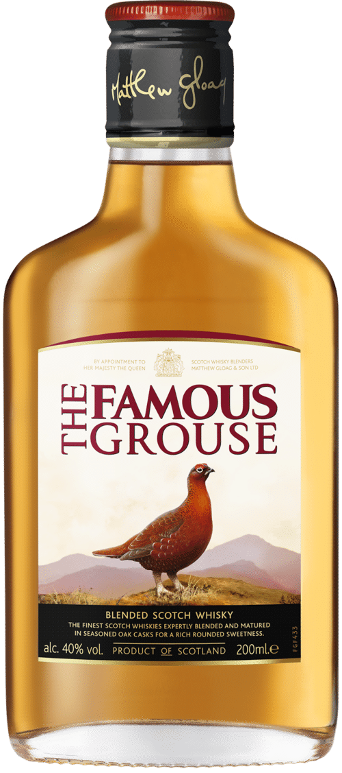 NV-Famouse Grouse Whiskey Zakflacon