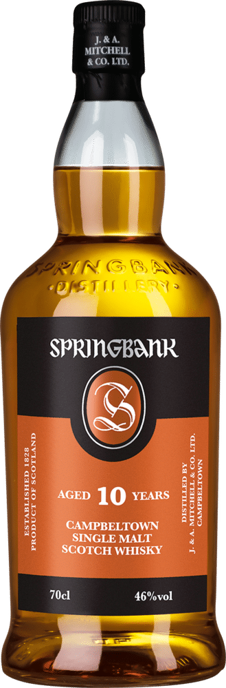 NV-Springbank Single Malt Campbeltown Whisky 10 Years