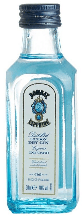 NV-Bombay Saphire Gin Miniatuur