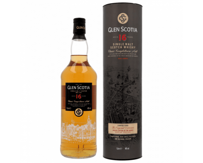 NV-Glen Scotia 16YO Classic Campbeltown Malt LTR