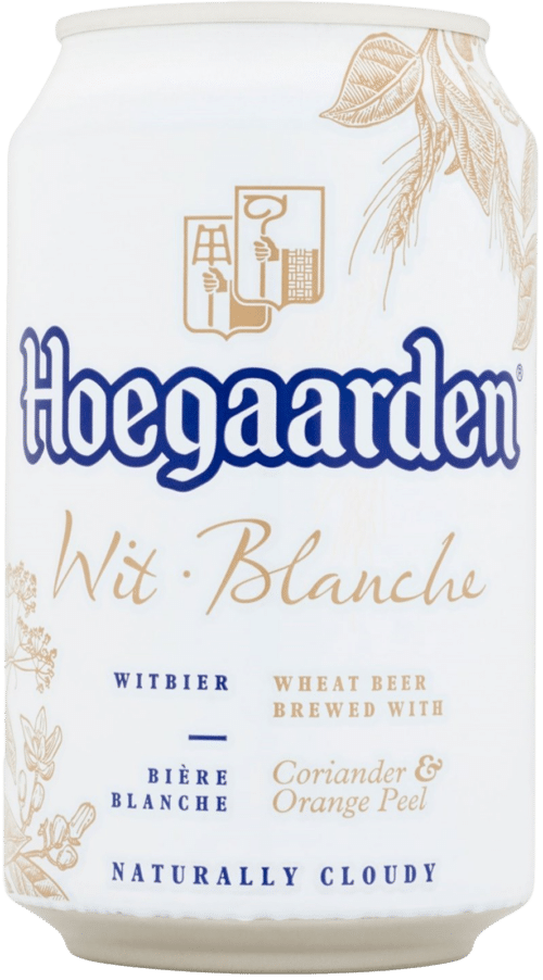 NV-Hoegaarden Wit Bier Blik 0,33 cl. (los)