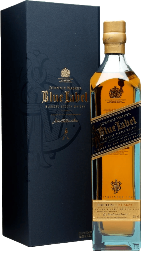 NV-Johnnie Walker Blended Whisky Blue Label Peated