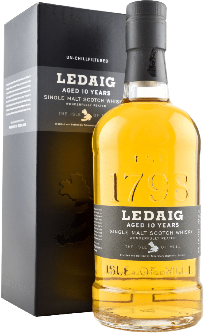 NV-Ledaig Whisky 10 Years Peated