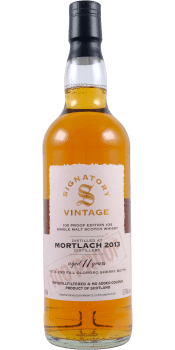 2013-Mortlach Signatory Vintage 100 Proof Edition #34