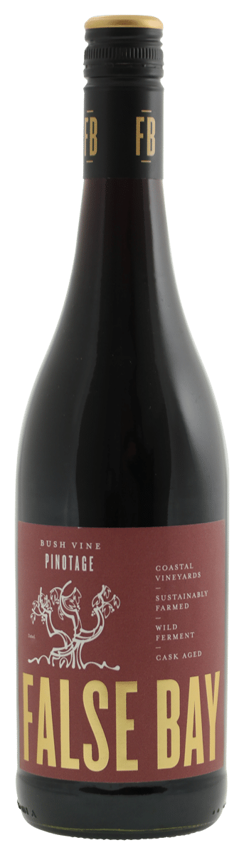 2022-False Bay Bush Vine Pinotage Red