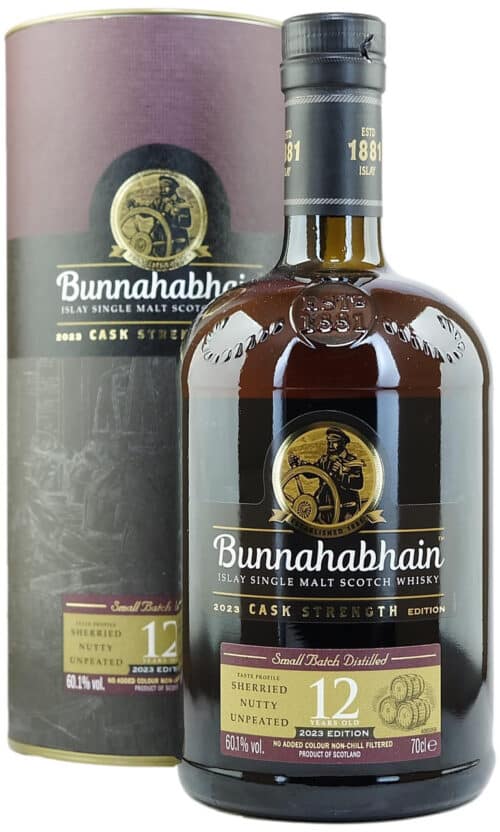 NV-Bunnahabhain 12Y Limited Edition Cask Strenght 60.1%