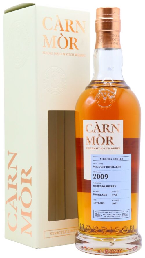 NV-Càrn Mòr Strictly Limited Macduff 2009 13Y