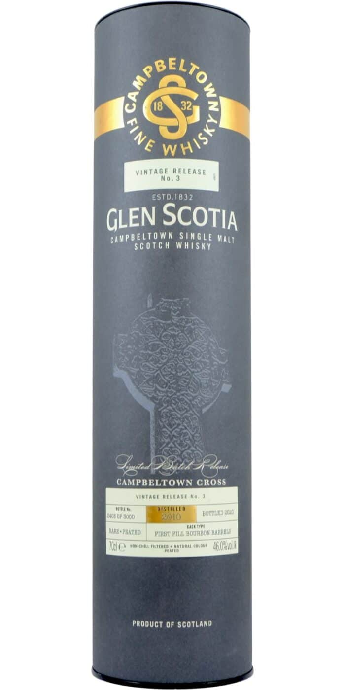 NV-Glen Scotia Campbeltown Cross 2010 Vintage Release No. 3