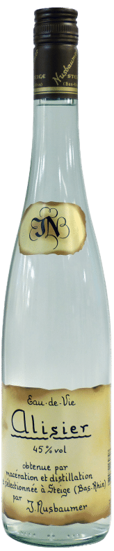 NV-Nusbaumer Eau de Vie Alisier Halve Fles