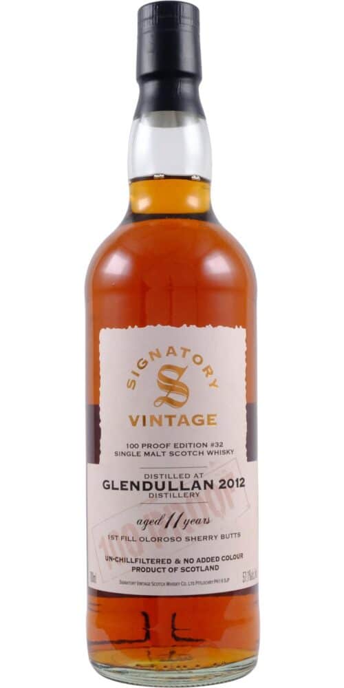 2012-Glendullan Signatory Vintage 100 Proof Edition #32