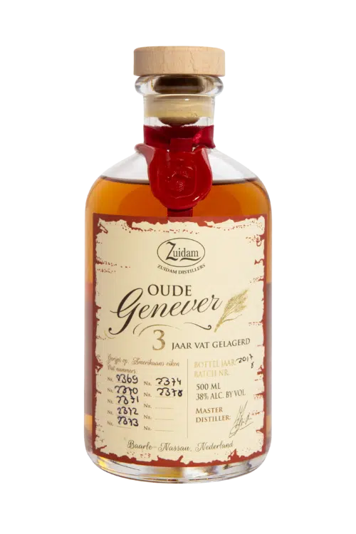 NV-Zuidam Oude Jenever 3 jaar Halve Liter