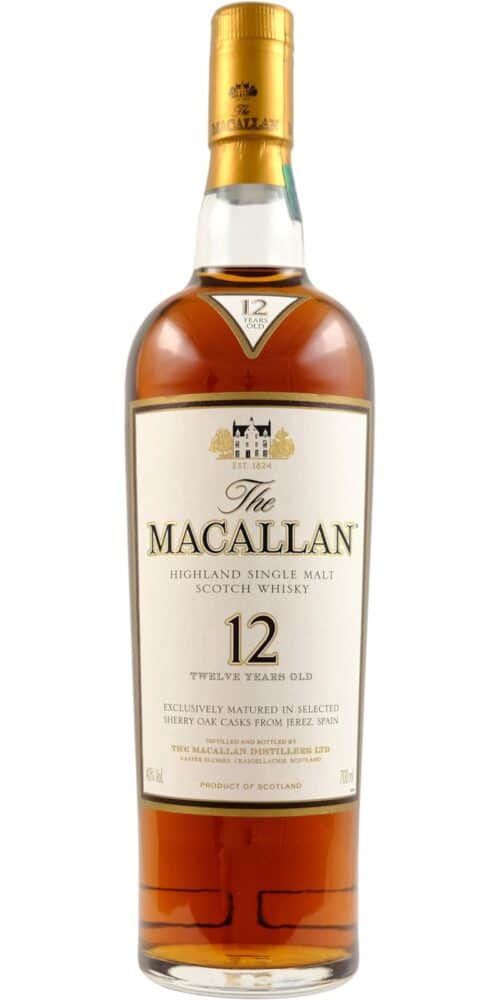 NV-Macallan Sherry Oak Cask 12Y