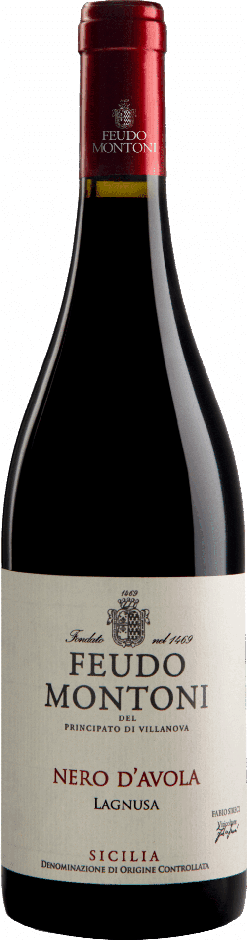 2022-Feudo Montoni Nero d'Avola Lagnusa