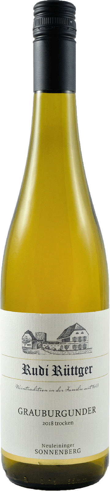 2023-Rudi Ruttger Pfalz Grauburgunder Sonnenberg Trocken Weiss