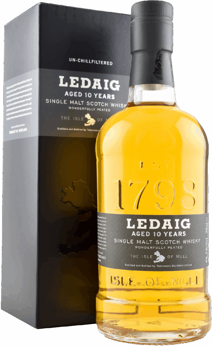 NV-Ledaig Whisky 10 Years Peated