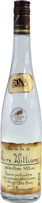 NV-Nusbaumer Eau de Vie Poire Williams Sel.