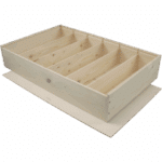 NV-6-vaks kist + schuifdeksel