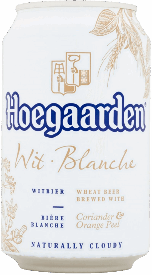 NV-Hoegaarden Wit Bier Blik 0,33 cl. (los)