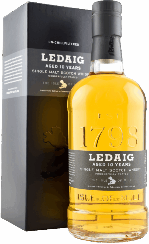 NV-Ledaig Whisky 10 Years Peated