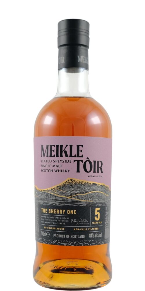 NV-Meikle Toir 5Y. The Sherry One Single Malt