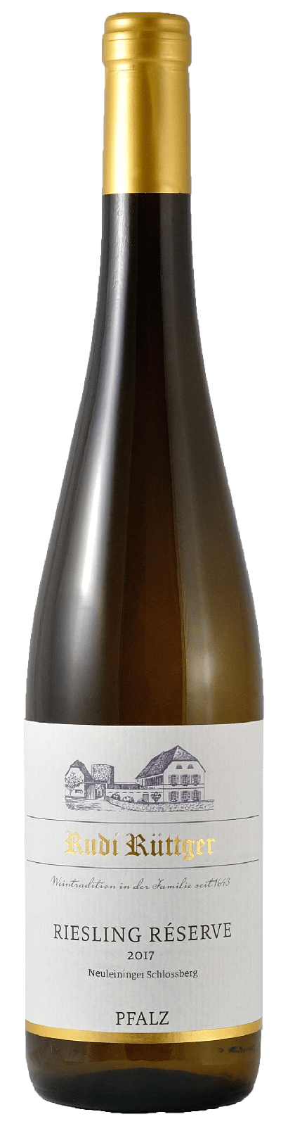 2022-Rudi Ruttger Pfalz Riesling Schlossberg Reserve Trocken Weiss