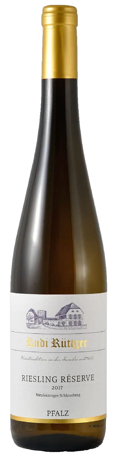 2022-Rudi Ruttger Pfalz Riesling Schlossberg Reserve Trocken Weiss