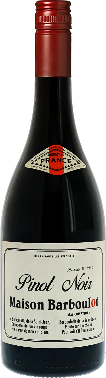 2024-Barboulot Pinot Noir Rouge