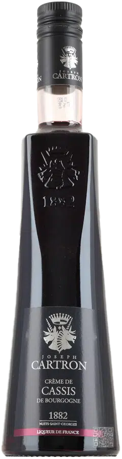 NV-Cartron Creme de Cassis Halve Liter