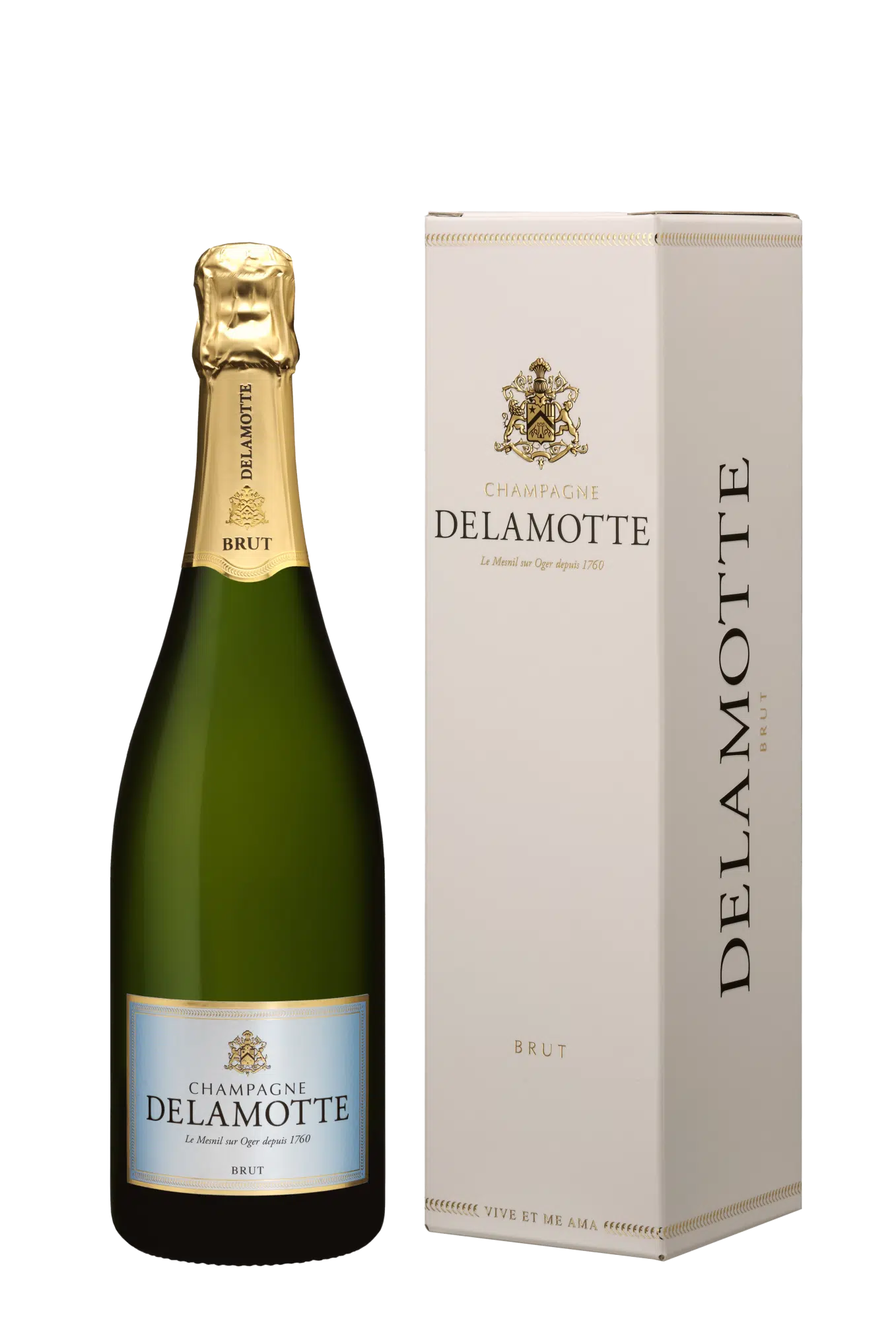NV-Delamotte Champagne Brut Giftset