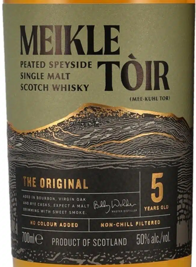 NV-Meikle Toir 5Y. The Origional Single Malt